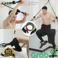Set Tali Olahraga Pintu Serbaguna 11 set alat Fitness Gym Dirumah