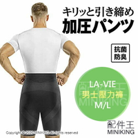 日本代購 空運 LA-VIE 男士 加壓 束腹褲 壓力褲 吸水 速乾 透氣 抗菌 防臭 健身 運動 緊身褲