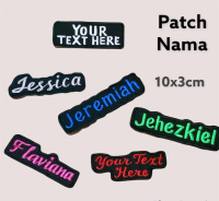 Fawn'G Handmade - PATCH NAMA CUSTOM / Patch Bordir Nama Serbaguna