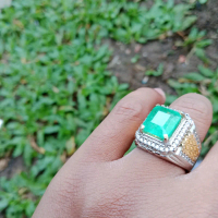 Zamrud colombia est natural ring no7/8 est