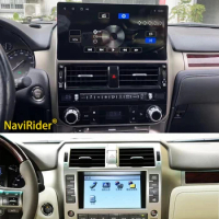 12.3inch Qled Screen Android Video Player for Lexus GX400 GX460 2010-2022 support original CD Mark Levinson audio GPS CarPlay HU
