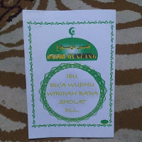 doa du'a do'a bacaan wudhu wudu, tatacara & niat sholat, wiridan bada ba'da sholat bahasa sunda