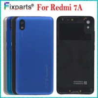 Back Cover For Xiaomi Redmi 7A Back Battery Cover Replacement Parts Case With Lens With Buttons Redmi 7A Housing Repair Parts