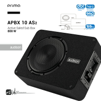 【299超取免運】M3w 義大利 Audison Prima APBX 10AS 原裝進口主動式超低音喇叭 附音量控制器 重低音音箱