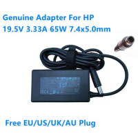 Genuine 19.5V 3.33A 65W 7.4x5.0mm TPN-DA17 TPN-LA16 TPN-CA16 Power Supply AC Adapter For HP Laptop Power Charger