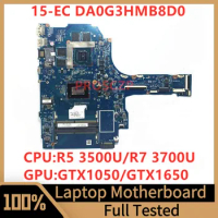 L71928-601 L71930-601 For HP 15-EC Laptop Motherboard DA0G3HMB8D0 With R5 3500U/R7 3700U CPU GTX1050/GTX1650 100% Full Tested OK