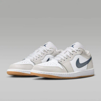 【NIKE 耐吉】休閒鞋 男鞋 運動鞋 喬丹 AJ AIR JORDAN 1 LOW 灰白 553558-146