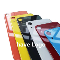 100% New High Quality Big Hole Back Glass For iPhone X XR XS Max Battery Cover Rear Door Housing Case Easy Change With Tools