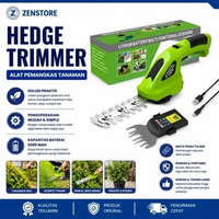 Pemangkas Pagar Rumput Semak bonsai Teh Hedge Trimmer Portable baterai pembentuk tanaman hias bonsai