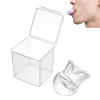 Penahan Lidah Anti-Peranti Apnea Silikon, 1PC, Anti-Alat Anti, untuk Mulut
