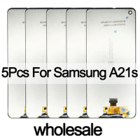 5pcs/lot LCD For Samsung Galaxy A21s A217 A217F LCD Touch Screen Digitizer For A21s Display Replacement Wholesale Repair parts
