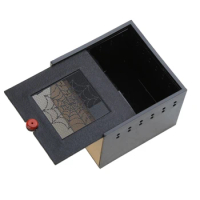 Reptile Feeding Box Acrylic Terrarium Insect Habitat Breeding for CASE Portable for Mini Pet Lizard Centipede