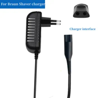 12V 0.4A Wall Plug AC Power Adapter Charger for Braun Shaver Series 1 3 5 7 9 3731 3730 3020 5010 5517 3010S 5408 300S