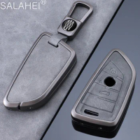 Metal Luxury Car Key Holder Cover for BMW X1 X3 X4 X5 F15 X6 F16 G30 7 Series G11 F48 F39 520 525 f30 118i 218i 320i Accessories