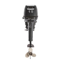 Skipper Wholesale Outboard Motor 15 Hp New 2 Stroke Long Shaft High Quality Boat Engine