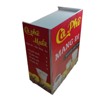 mẫu quầy pha chế ( quầy cafe ) gấp gọn cao 95cm rộng 78cm . 2 hồi 37cm biển trên 75cm