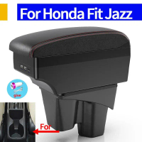 Đối với Hộp tay vịn Honda City cho Honda New City Hộp tay vịn ô tô Nội thất Hộp lưu trữ Trung tâm tr