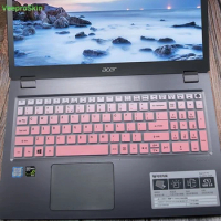 15.6 inch keyboard Silicone keyboard cover Protector for Acer Aspire e15 E5-573G 532 522 V3-574 F5-572G VN7-592G T5000 TMP258