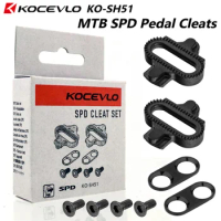 Kocevlo Mountain Bike Shoes Cleats for Shimano SH51 SPD MTB Cleats Set Pedal Cleat Bicycl Pedal Clip Speed Calas Tocas Cycling S