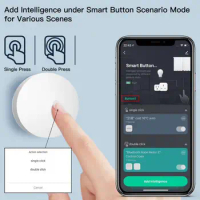 Smart Key Switch 3.0 Tuya Automation Remote Control Button Long Battery Life Work With Smart Life Devices