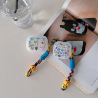เคสการ์ตูน TPU, รุ่น Q ของ Pokémon Eevee, เคสนิ่ม IMD, อุปกรณ์ที่รองรับ, เหมาะสำหรับ AIRPODS PRO2 1/