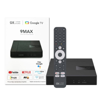 小雲盒子 9MAX 4K GoogleTV旗艦語音電視盒 機上盒