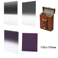Nisi 100x150mm Square Filter Kit Reverse Nano IR Graduated Neutral Density Filter with ND1000 filter with Hard and Soft GND8