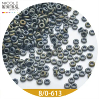 Japan Imported TOHO Seed Beads Handmade Beaded DIY Materials 8/0 Round Beads 3mm Frosted Loose Beads