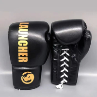 Tether Boxing Gloves Adult Men and Women Professional Sanda Boxing Gloves Muay Thai Fighting Punching Bag Training Gloves