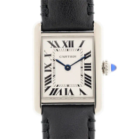 【Cartier 卡地亞】TANK MUST 最新光電小型皮帶表x29.5x22mm(WSTA0119)