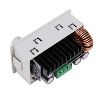 Modul Bekalan Kuasa DC Boleh Laras, Paparan Digital, 60V 6A 360W, Voltan Berterusan