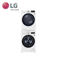 【LG 樂金】13KG WiFi滾筒洗衣機(蒸洗脫)冰磁白+10KG免曬衣乾衣機(WD-S13VBW+WR-100VW)