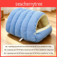 Pet Haven Enclosed Cat And Small Dog Bed With Pp Cotton For Cozy Comfort