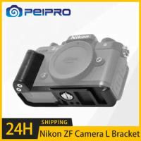 PEIPRO Quick Release L Bracket Genuine Leather Handle For Nikon ZF Camera