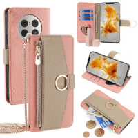 Leather Lanyard Phone Case Suitable for Huawei P60-P60 Pro Mate 50 Pro P50 Y8s Y5p P20 Lite Mate 40 Pro P30 Lite Nova 7i