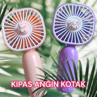 KIPAS ANGIN USB KOTAK | MINI FAN KARAKTER MURAH LUCU PORTABLE