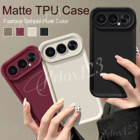 Vỏ TPU vân mờ màu trơn đơn giản thời trang cho Honor 500 Pro 5G (2025), tương thích với Honor 500 / 