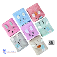 Hachi20 Handuk Anak Bayi Lembut Serat Microfiber 50x100 Cm Karakter Lucu Baby Cowok Cewek Souvenir M