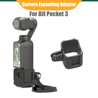 For DJI Pocket 3 Camera Expanding Adapter Expansion Frame Bracket Holder Stand for DJI OSMO Pocket 3 Camera Accessories