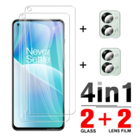 4in1 Tempered Glass Case For OnePlus Nord 2T 5G 6.43'' Screen Protector One Plus 1+ Nord 2 T Nord2T Lens Protective Film Cover