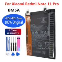New 100% Original Xiao Mi BM5A 5160mAh Replacement Battery For Xiaomi MIUI Redmi Hongmi Mi Note 11 Pro 11pro Smart Mobile Phone
