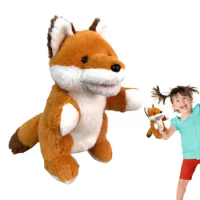 Hand Puppets For Kids Plush Cartoon Puppets For Hands Hand-Controlled Puppets To Develop Toddler Motor Skills For Classroom