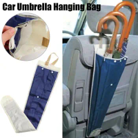 Car Seat Wet Rain Umbrella Foldable Holder Umbrella Cover Sheath Waterproof Bag Protector Cover Carrier Storage F9C1