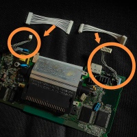 สายเคเบิลเมนบอร์ด, เฉพาะ, สำหรับ Game Gear 9P แผงพลังงานและ 6P แผงระดับเสียง, สายเคเบิล GG, ขั้วต่อส