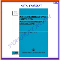 [Adm] Ilbs : Akta Syarikat 2016 ( Akta 777 ) ( Hingga 20hb Oktober 2021 )