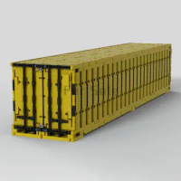 Moc-31414 40 ft shipping container container 1/15 scale 2610pcs assembled building block toys suitable for flatbed trailer