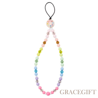【Grace Gift】小魔女DoReMi聯名-見習生轉換器繽紛手機鍊 彩色