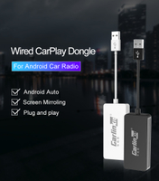 Carlinkit สายไร้สาย CarPlay Android อัตโนมัติ Dongle อัตโนมัติเชื่อมต่อสำหรับปรับเปลี่ยนหน้าจอ Android รถ Ariplay สมาร์ทลิงค์ IOS 14 15