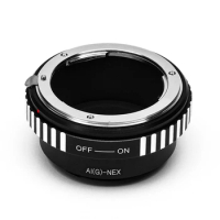 Nikon G-NEX adapter ring for nikon G/F/AI/S/D lens to sony e mount nex3/5/6/7 A7 A7r a9 A5100 A7s A1 A6700 ZV-E10 ZV-E1 camera