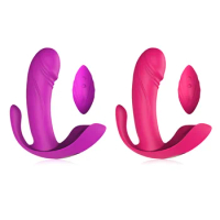 Wireless Remote Control 12 Speeds Vibrstion Massager Invisible Wearable Butterfly Vibrating Panties for Women's Pleasure Toys